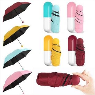 foldable_mini_cute_and_small_capsule_design_umbrella
