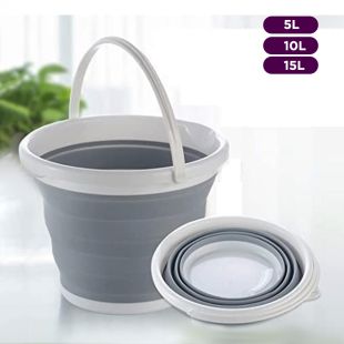 Foldable Silicone Collapsible Bucket