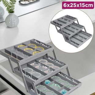 Folding Versatile Storage Organizer 3-Tier