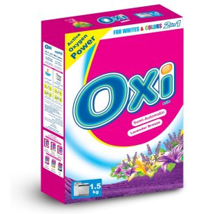 Oxi Brite Semi-Automatic Powder Detergent with Lavender Breeze 1.5 Kg