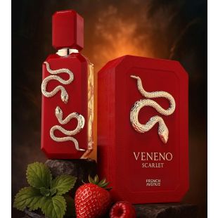 عطر Veneno Scarlet للرجال والسيدات 100 مل EDP من French Avenue