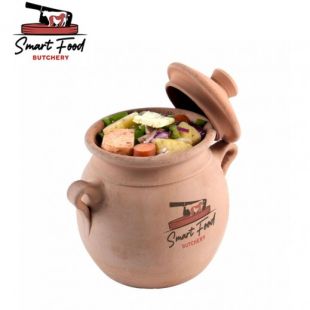 عكاوي طازجة 1 كجم مع خضار مشكّلة في فخارة من Smart Food