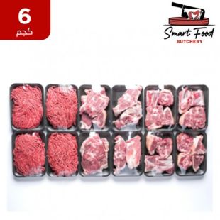 عبوة لحم غنم نعيمي عربي طازج 6 كجم من Smart Food