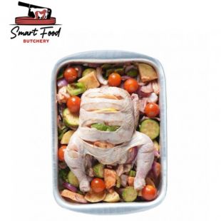 Fresh Chicken Tray with Herbs and Mixed Vegetables by Smart Food