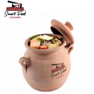 Fresh Chicken with Mixed Vegetables in Pottery by Smart Food
