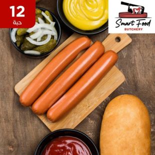 عبوة هوت دوغ طازج 12 حبة من Smart Food