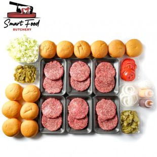 عبوة برجر لحم بقري كويتي طازج من Smart Food