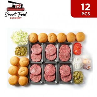 Fresh Wagyu Burger Box 12 Pcs by Smart Food