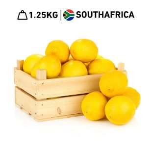 Fresh South African Lemons (1.250 kg Approx.)