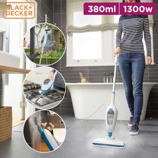 Black+Decker 1300W 5 in 1 Steam Mop 380ml