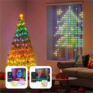 ستارة إضاءة LED ذكية متعددة الألوان مقاس 1.5 × 2 متر من Govee