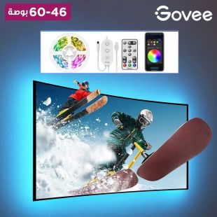 شريط إضاءة خلفية LED للتلفزيونات مقاس 46-60 بوصة من Govee
