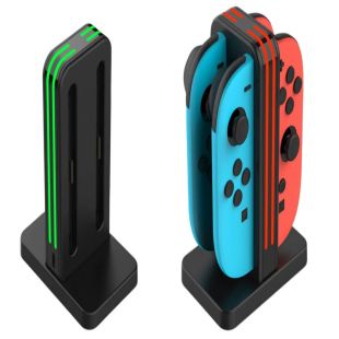 قاعدة شحن وحدات التحكم لجهاز نينتندو سويتش 2 – أسود من Dobe
