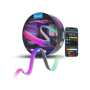 شريط إضاءة COB ذكي RGBIC بطول 3 متر مع Wifi وBluetooth من Govee