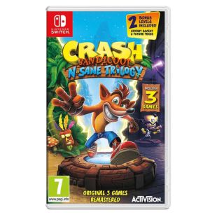 لعبة Crash Bandicoot N. Sane Trilogy لجهاز نينتندو سويتش