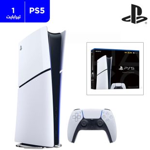 بلايستيشن 5 Slim ديجيتال مع 1 تيرا SSD من Sony - PAL 