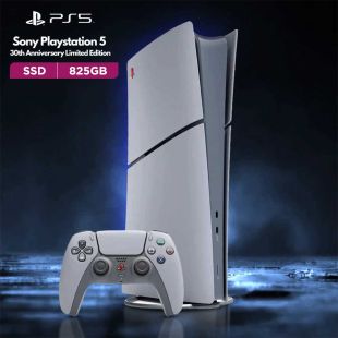 جهاز بلايستيشن 5 Slim إصدار ديجيتال خاص بالذكرى 30 مع 825 جيجابايت SSD من Sony