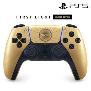 وحدة تحكم PS5 DualSense لاسلكية تصميم 007 First Light إصدار محدود