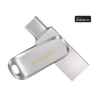 ذاكرة خارجية Ultra Dual Drive Luxe بمنفذي Type-C و USB-A من SanDisk