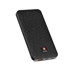 Power Bank 10000mAh PD 20W with 2 USB-C Ports and USB-A Port by Swiss Military