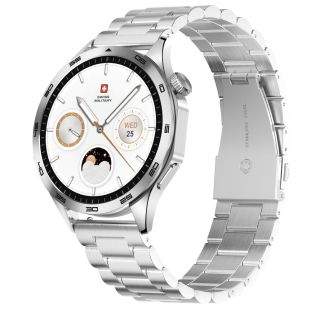 Swiss International Smart Watch with Metal Strap by Swiss Military