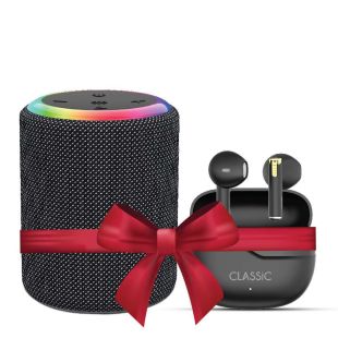 MegaSound Wireless Speaker + Classic TWS Wireless Earbuds Bundle by X.Cell