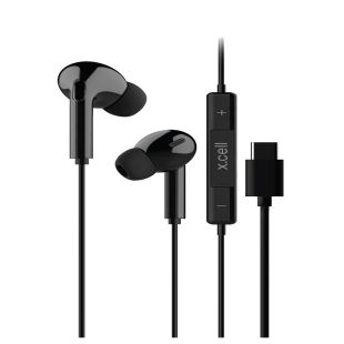 Wired In-Ear Headphones with Microphone and Type-C Connector by X.Cell