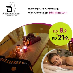 Relaxing Full Body Massage With Aromatic Oils (60 Minutes) from Diamond Skin Care