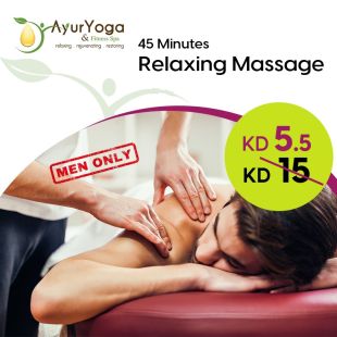 45 Minutes Relax Massage in Ayur Yoga Spa