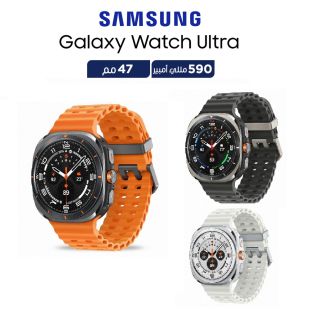 ساعة جالاكسي الترا قياس 47 مم تيتانيوم من Samsung