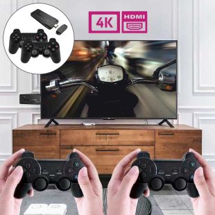 جهاز الألعاب Stick Lite مع يد تحكم لاسلكية مزدوجة 2.4 جيجا هيرتز