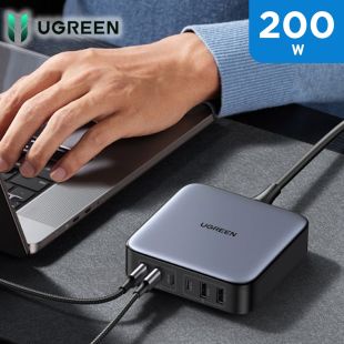 GaN 200W Desktop Charger 6 Ports by UGreen