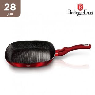 مقلاة للشواء عنابي 28 سم من Berlinger Haus