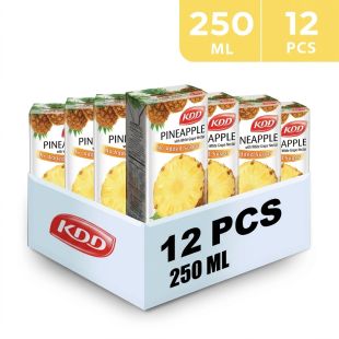 KDD Pineapple Juice With White Grape Nectar 12 x 250ml