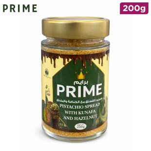 Prime Pistachio Spread with Kunafa and Hazelnut 200g