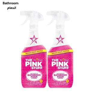 Stardrops The Pink Stuff Bathroom Foam Cleaner 2 x 850ml