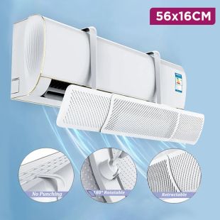 Adjustable Air Conditioner Deflector for Split AC's