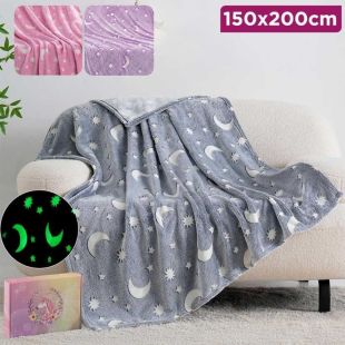 Magic Glow in the dark Blanket 150x200cm