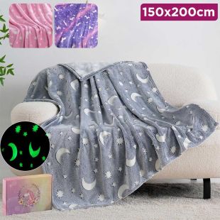 Magic Glow in the dark Blanket 150x200cm