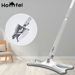 X Shape Mop With 2 MicroFibre Pads