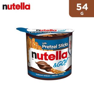 Nutella & GO Hazelnut and Cocoa Spread with Pretzel Sticks 54 g