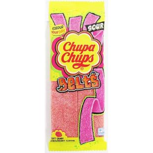 تشوبا تشوبس - حلوى حامضة بنكهة الفراولة -90 جرام