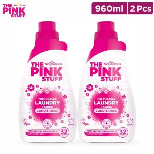 Pink Stuff Miracle Fabric Conditioner 2 x 960ml