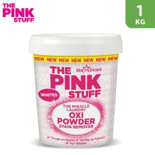 مسحوق إزالة البقع أوكسي المعجزة ذا بينك ستف للملابس البيضاء 1000 جرام