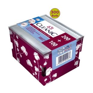 Cleanic Cotton buds 200 + 100 Free