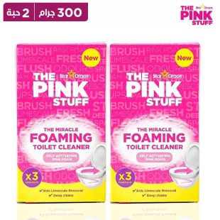 ذا بينك ستاف ميراكل – منظف رغوي للمرحاض – 2 × 300 غرام