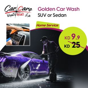 Home Gold Car Wash for Your SUV or Saloon Car from CAR CARE