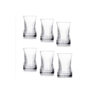 طقم أكواب زجاجية 6 حبة 170 مل من Pasabahce