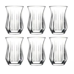طقم أكواب زجاجية 6 حبة 160 مل من Pasabahce
