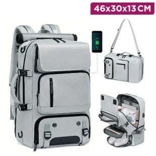 Multi-Function Nylon Backpack 46x30x13cm